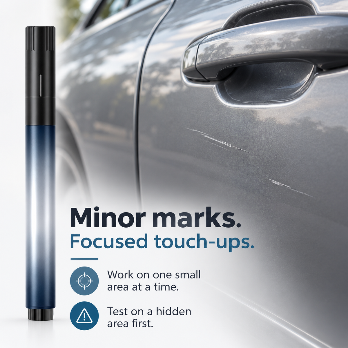 Car scratch touch-up pen product view 2