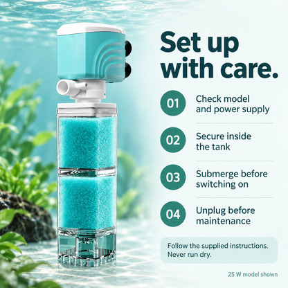 Submersible Aquarium Filter