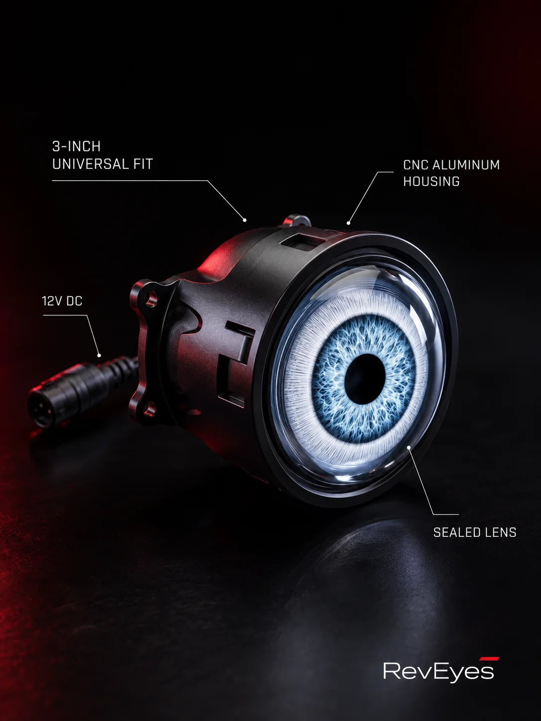 Eye-style LED lighting modules
