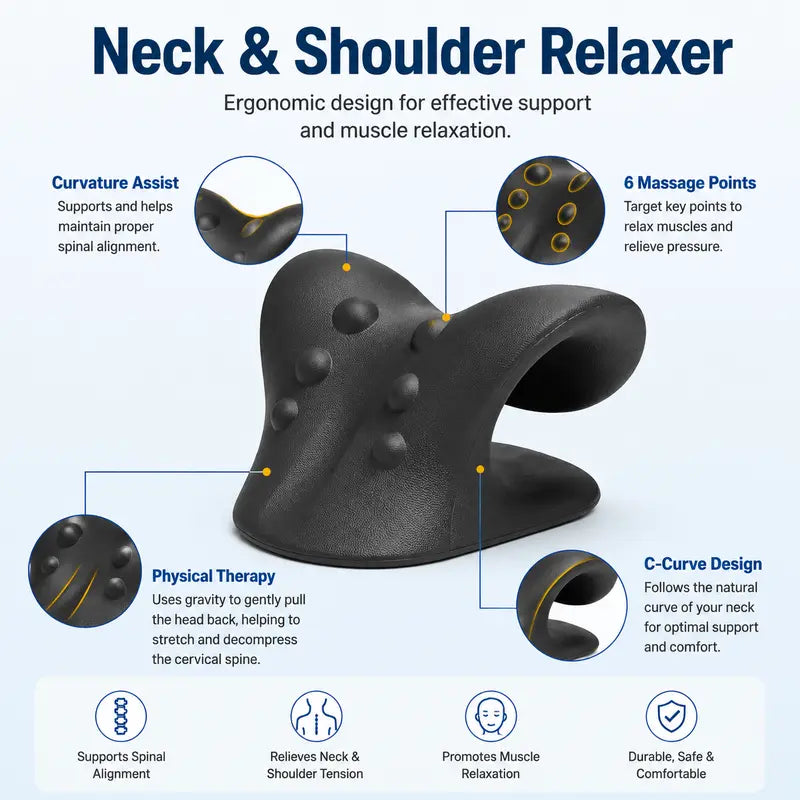 Contoured Neck Support | A Pause in Your Daily Routine