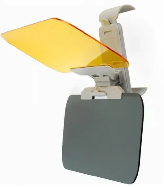 🚗 2-in-1 Anti-Glare Car Sun Visor – Block Sun Glare by Day & Headlight Glare at Night