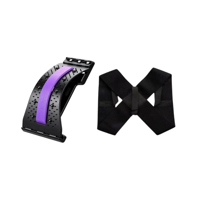 🧲 50% OFF NOW! 🔥 Magnetic Lumbar Stretcher – Acupressure Massage, Portable Design & Relieves Back Pain 🧘‍♂️✨
