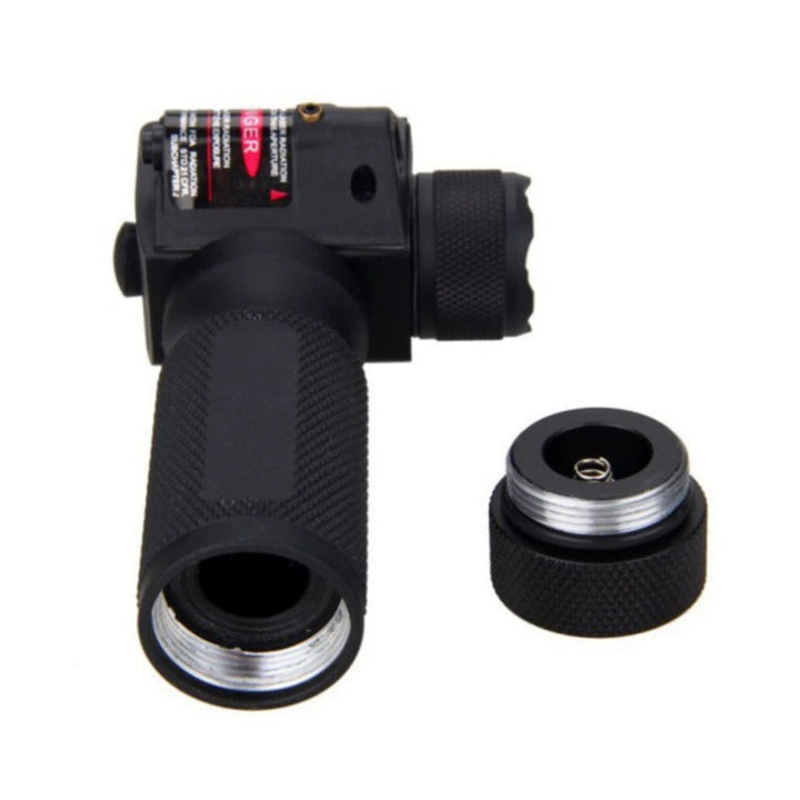Lumigrip Vertical Flashlight Grip – LED Light with Laser