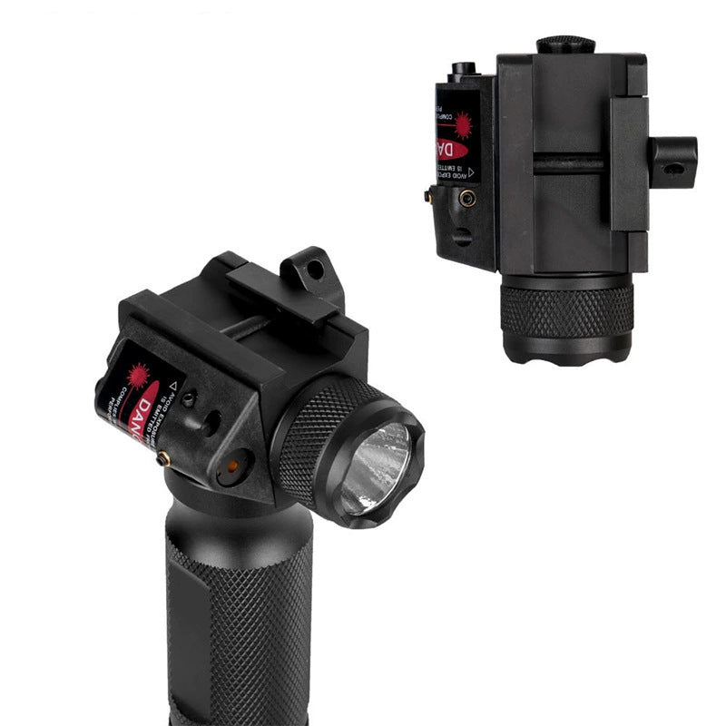 Lumigrip Vertical Flashlight Grip – LED Light with Laser