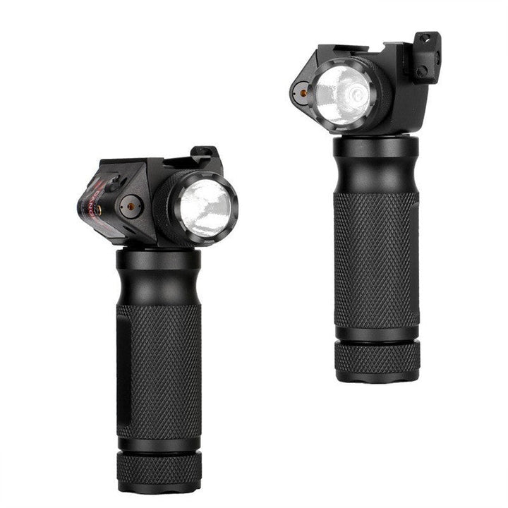 Lumigrip Vertical Flashlight Grip – LED Light with Laser