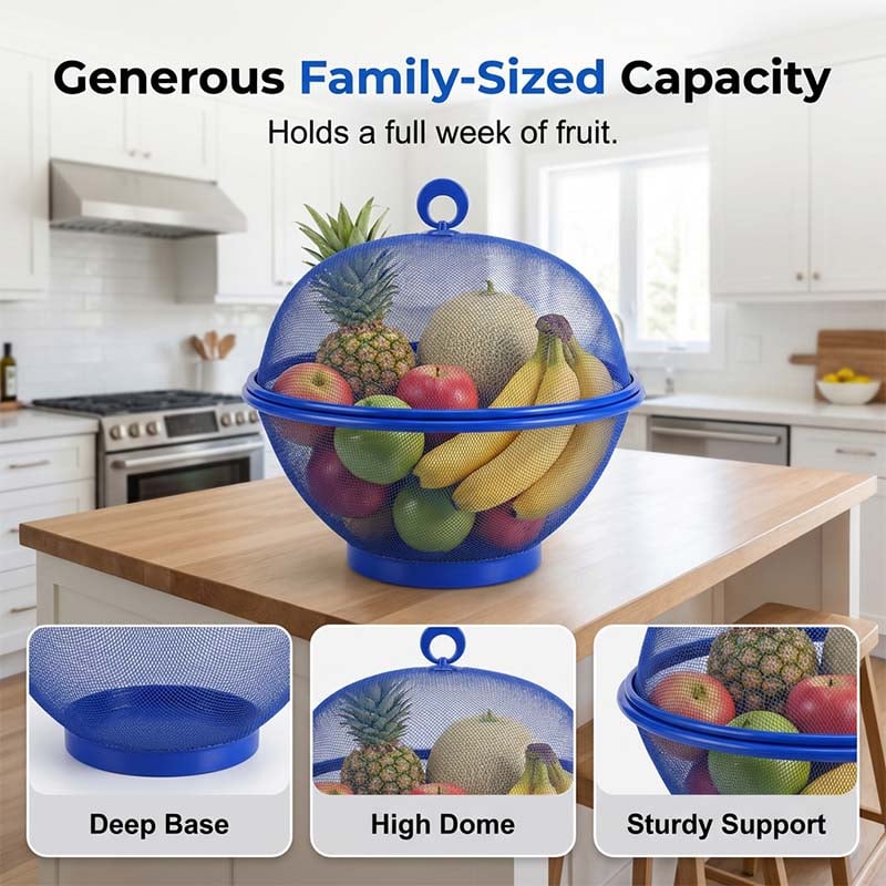 🧺 Fruit Basket with Lid – Fresh storage & stylish design ✨