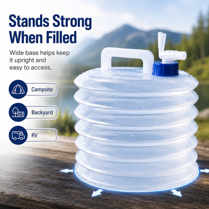 💧  Collapsible Water Container with Spigot