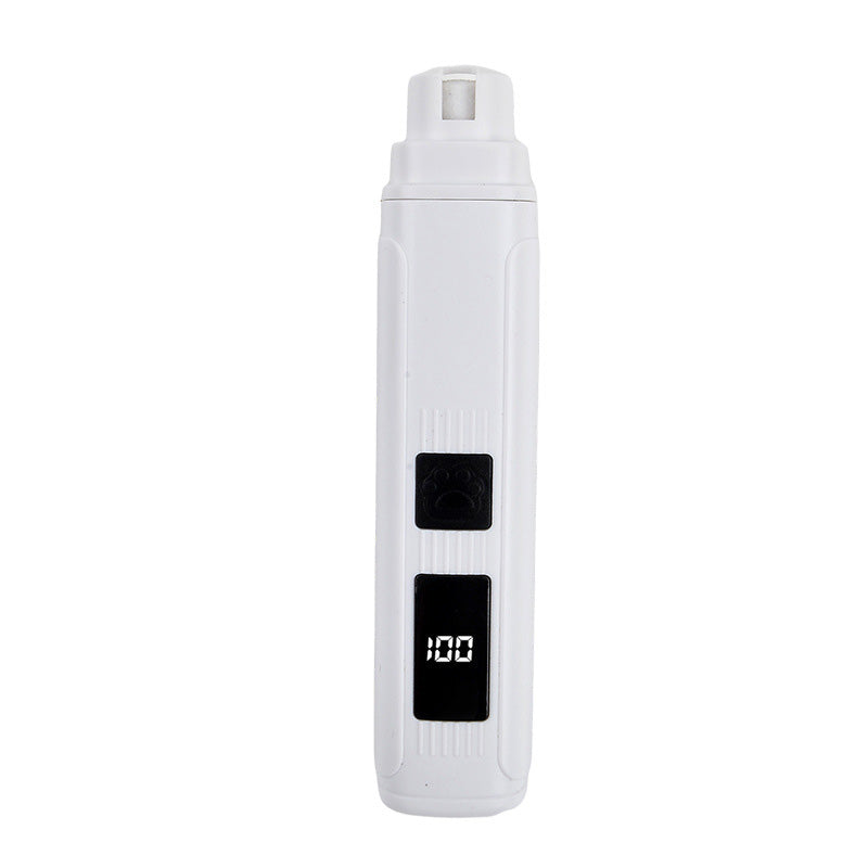 🥳2026 HOT SALE🥳 50K+ SOLD! 🐶💨50% OFF! Electric Pet Nail Grinder | Whisper Quiet, 3-Speed, LED, USB-C Rechargeable for Dogs & Cats ✨