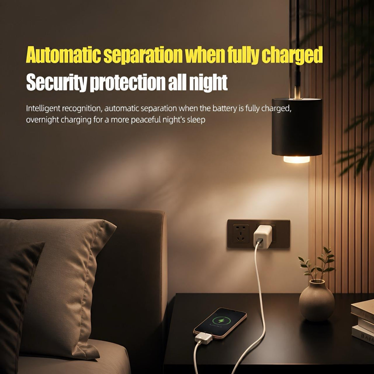 🔥Hot Sale 55% OFF ✨140W Type-C Physical-Disconnect Battery Guard - Auto & Self-Eject Charger