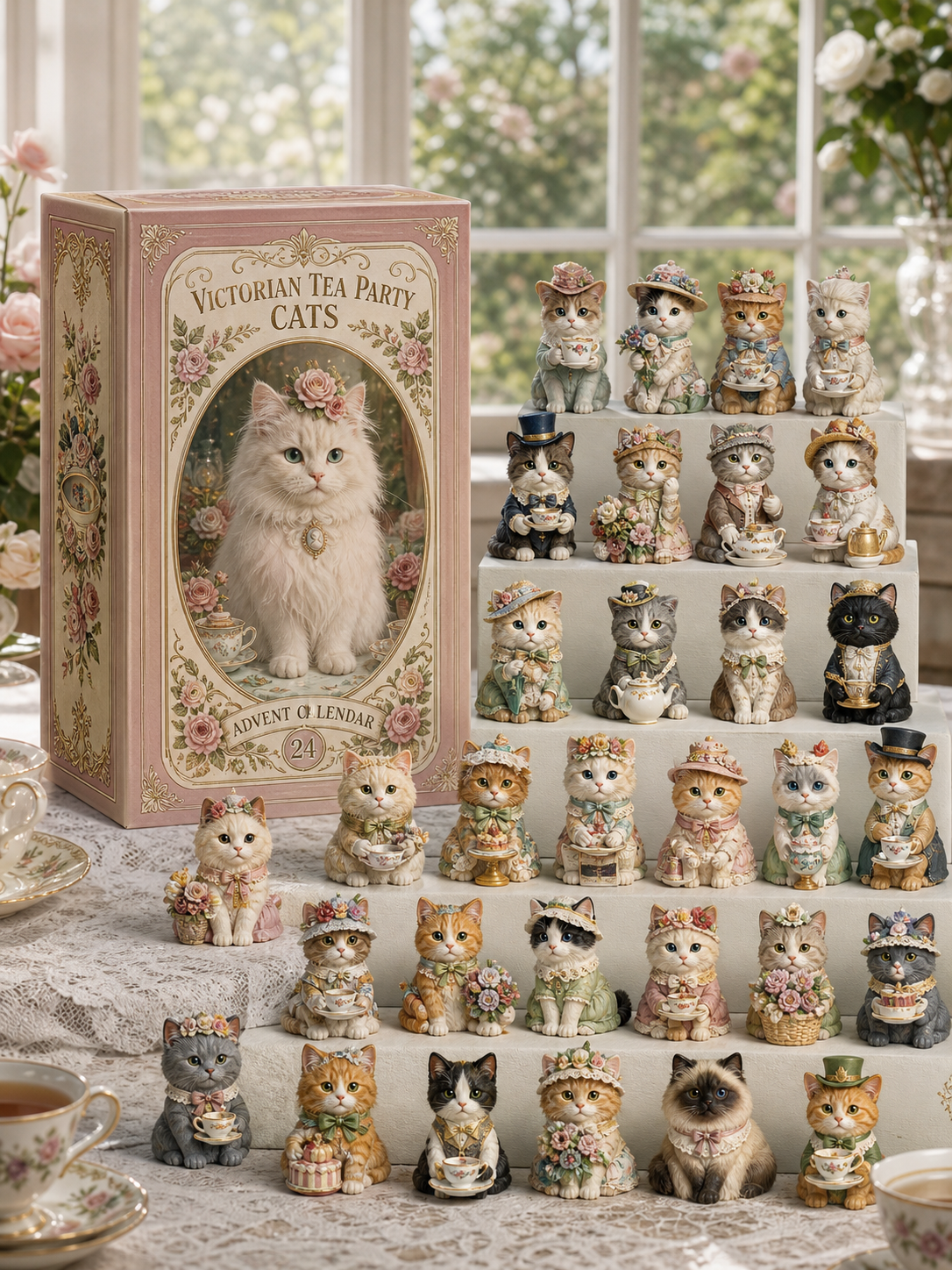 🐱 24 Days of Cats Advent Calendar: Christmas Countdown for Cat Lovers