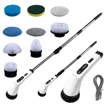 🚀 Next-Gen Electric Spin Scrubber – Powerful Cleaning, Less Scrubbing! 🧽✨