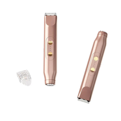 🚨 Pink GONE !! ACT FAST ⚡Bikini Trimmer for Women, Electric Shaver and Razor Rechargeable 2-in-1 Body and Facial Epilator, Underarms and Legs, IPX7 Waterproof