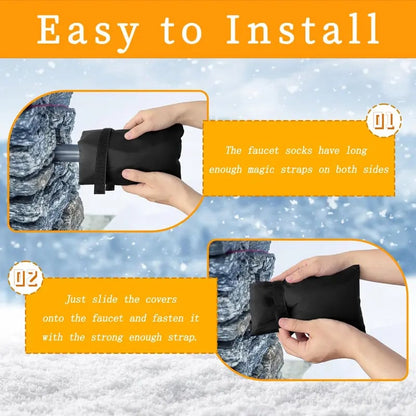 🚨 Freeze Season Is Coming! ❄️ Insulated Faucet Covers – Protect Now, Save on Repairs Later!