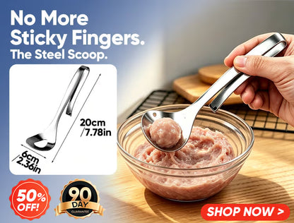 Easy-Release Meatball Maker Spoon