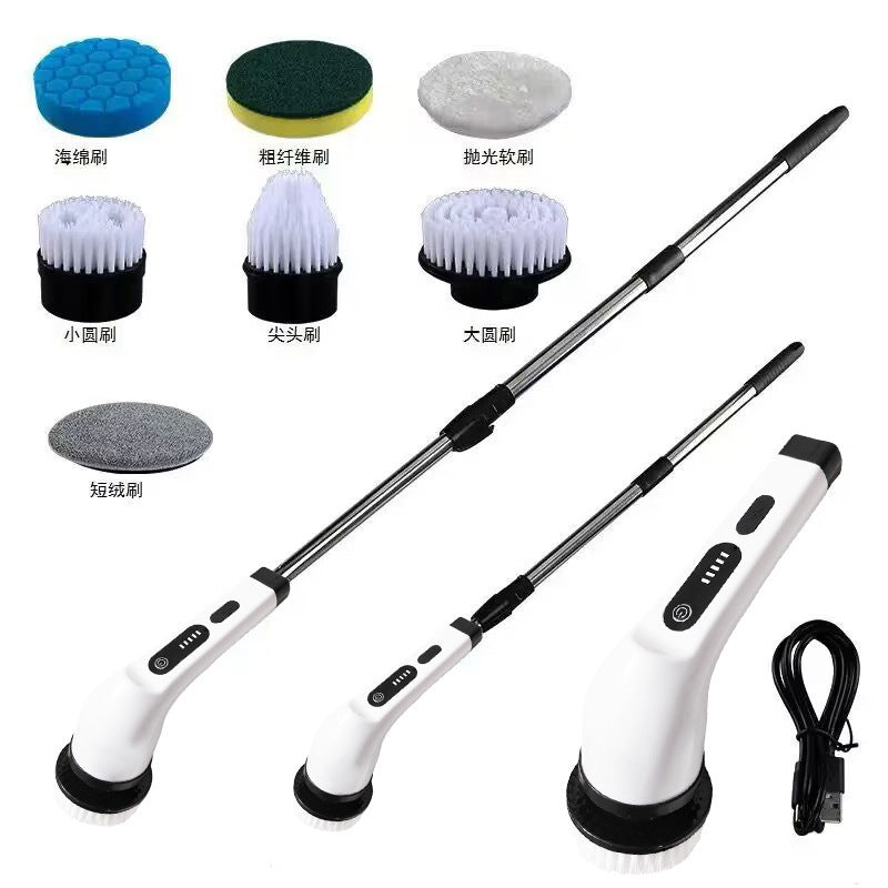 🚀 Next-Gen Electric Spin Scrubber – Powerful Cleaning, Less Scrubbing! 🧽✨