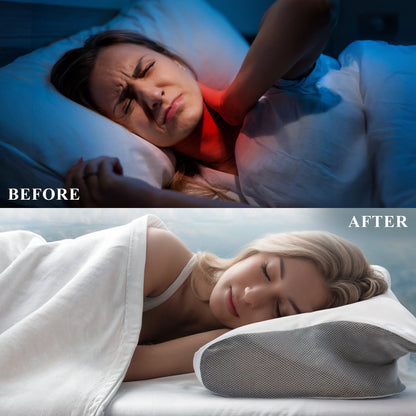 🦋 Anti-Snore Butterfly Pillow – Designed for Restful Sleep