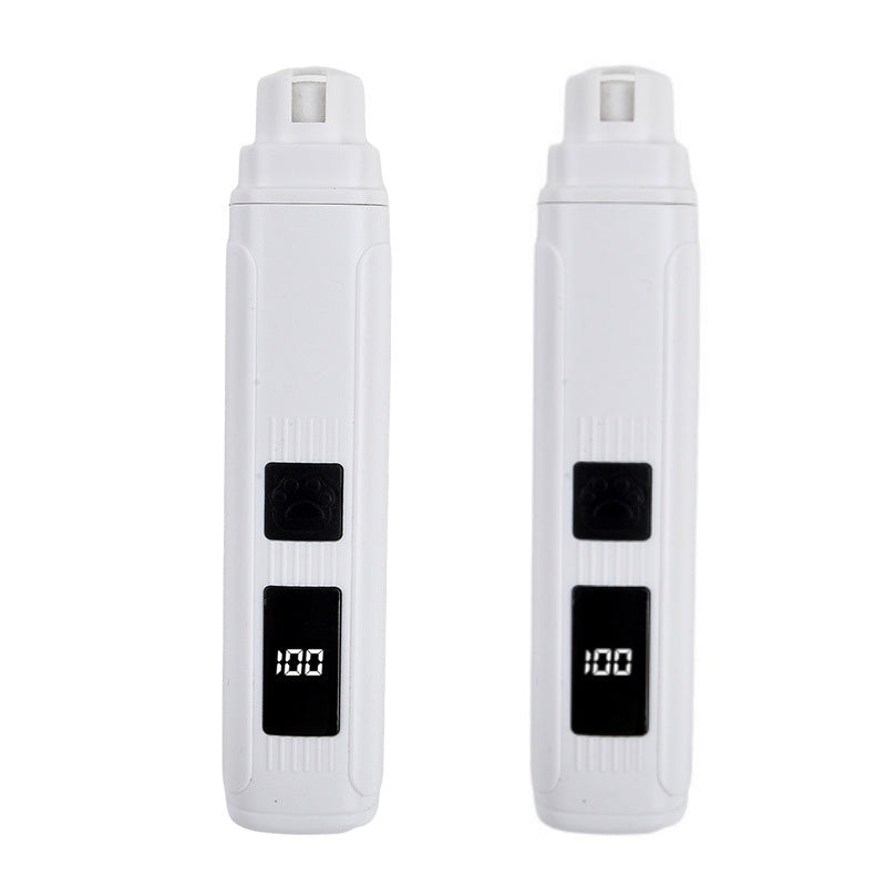 🥳2026 HOT SALE🥳 50K+ SOLD! 🐶💨50% OFF! Electric Pet Nail Grinder | Whisper Quiet, 3-Speed, LED, USB-C Rechargeable for Dogs & Cats ✨