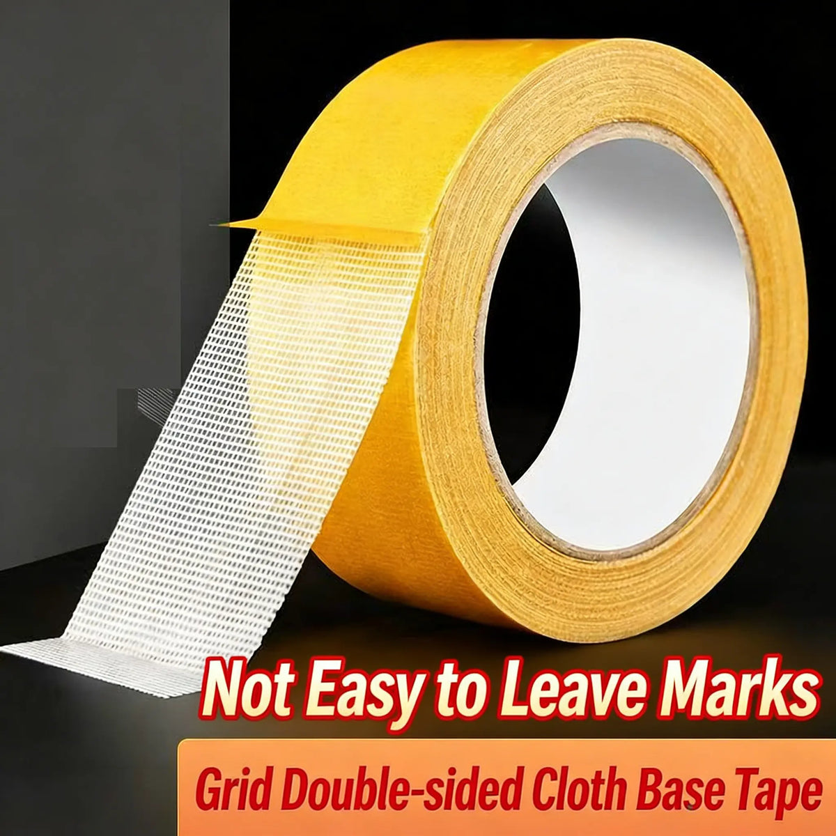 Heavy Duty Double Sided Mesh Tape - Industrial Strength Adhesive (66ft/20m * 2 inch (5cm))