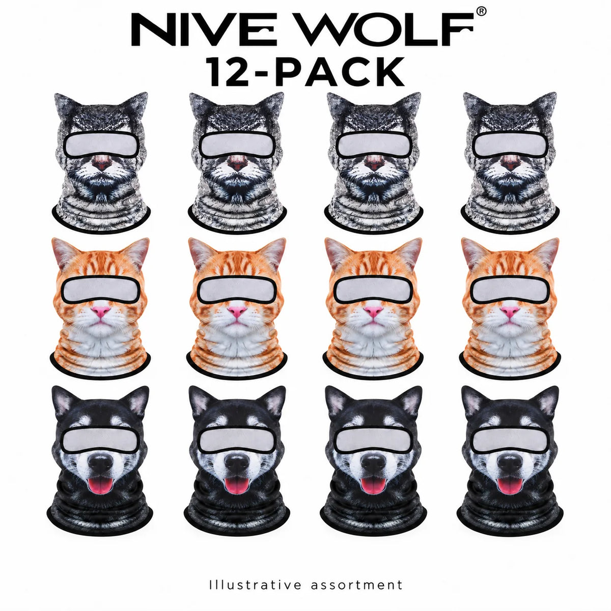 NIVE WOLF Alpine Balaclavas ⛷️