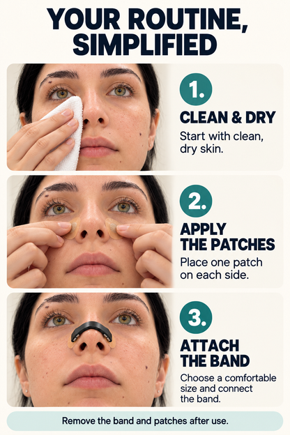 Nasal Dilator Clip for Your Nighttime Routine