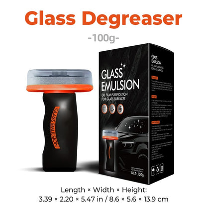 Handheld glass oil-film remover product view