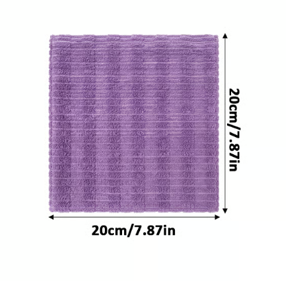 Textured Coral Fleece Tear-Away Cleaning Towel