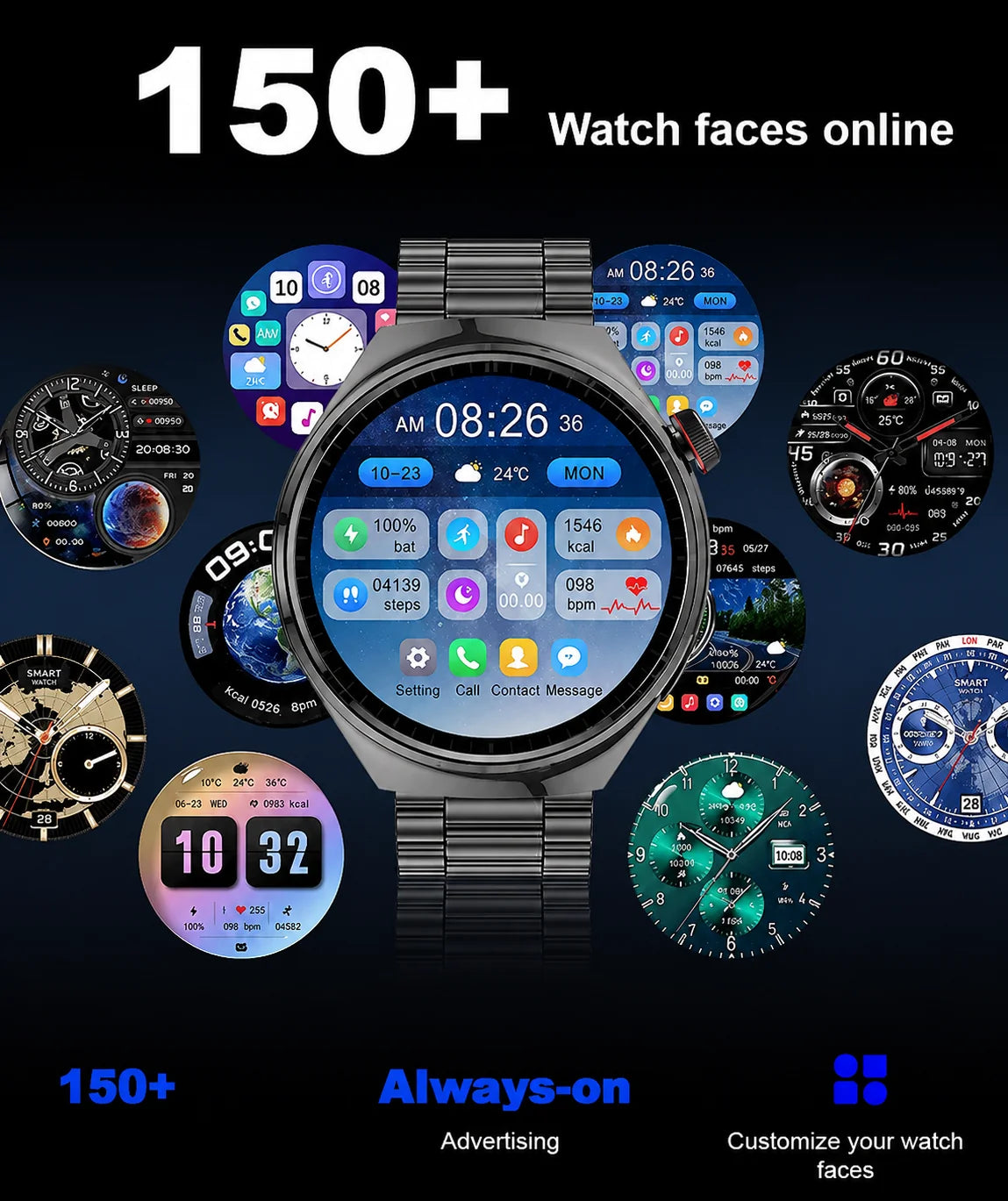 – Smart Health Watch 4 Pro+