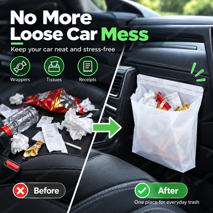 Self-Adhesive Car Cleaning Bags – Stick anywhere🚗