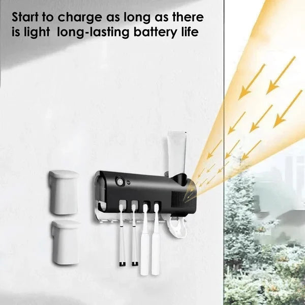 💥BUY 1 GET 1 FREE Today!! Smart UV Sterilizing Toothbrush Holder🦷