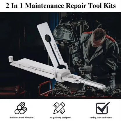 🔥HOT SALE 49% OFF⚒️Stainless Steel Master Key Locksmith Training Tool, SS001 Pro Tool, Practical Cylinder Set