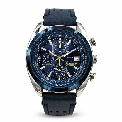 ⌚ Swiss Pilot Watch｜Authentic Swiss‑handcrafted, microscope‑calibrated movement, lifetime‑no‑replace solar movement, professional 20ATM waterproof 💧
