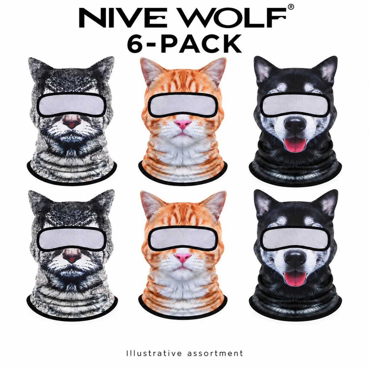 NIVE WOLF Alpine Balaclavas ⛷️