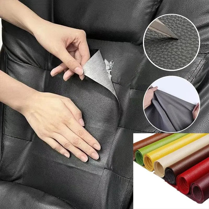 Universal Leather Repair Patch Kit