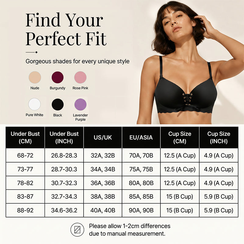 Women’s Seamless Breathable Push-Up Support Bra - 11