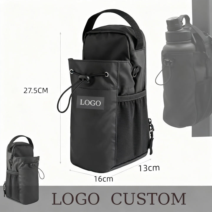 Magnetic Crossbody Bottle Bag – Hands-Free Gym Carry for Water, Phone & Keys