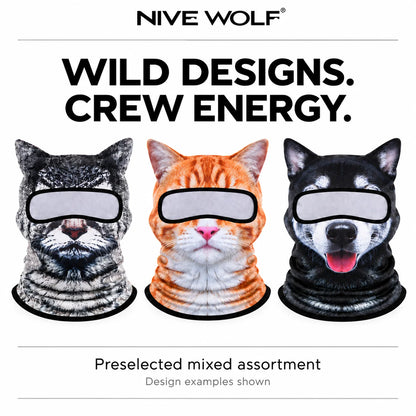 NIVE WOLF Alpine Balaclavas ⛷️