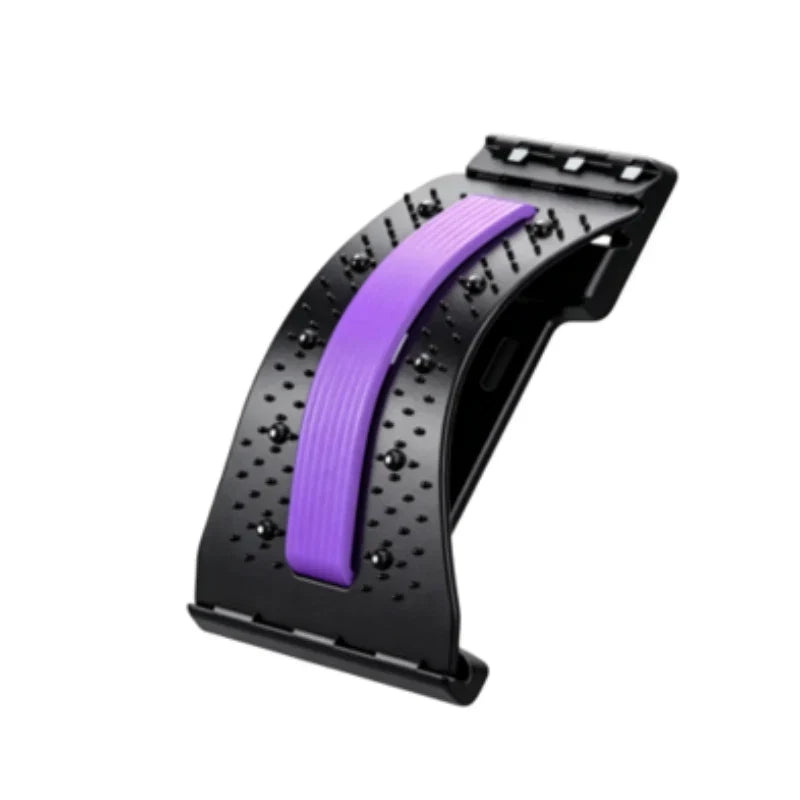 🧲 50% OFF NOW! 🔥 Magnetic Lumbar Stretcher – Acupressure Massage, Portable Design & Relieves Back Pain 🧘‍♂️✨
