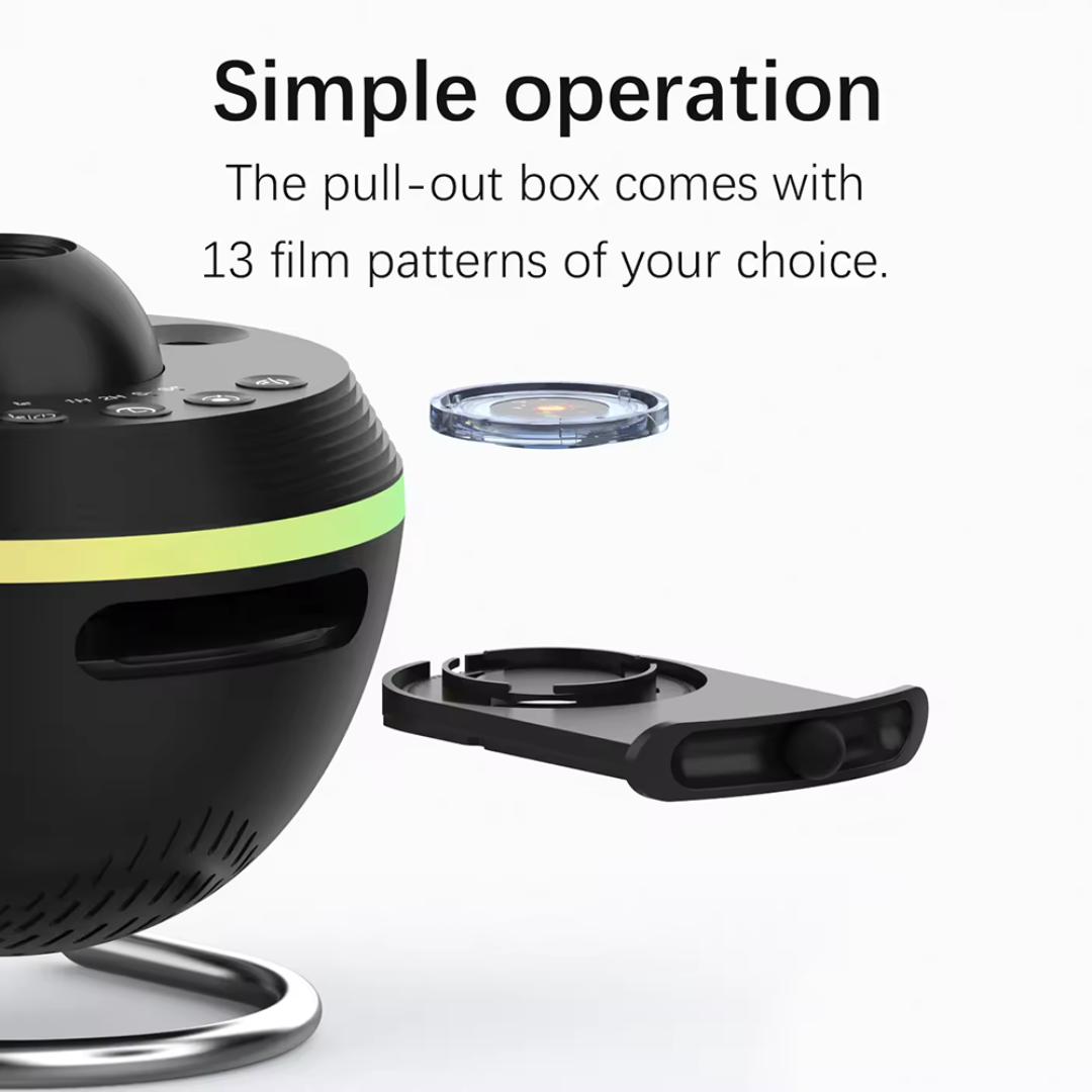 12-in-1 Galaxy Projector – Bring the Universe Into Your Room