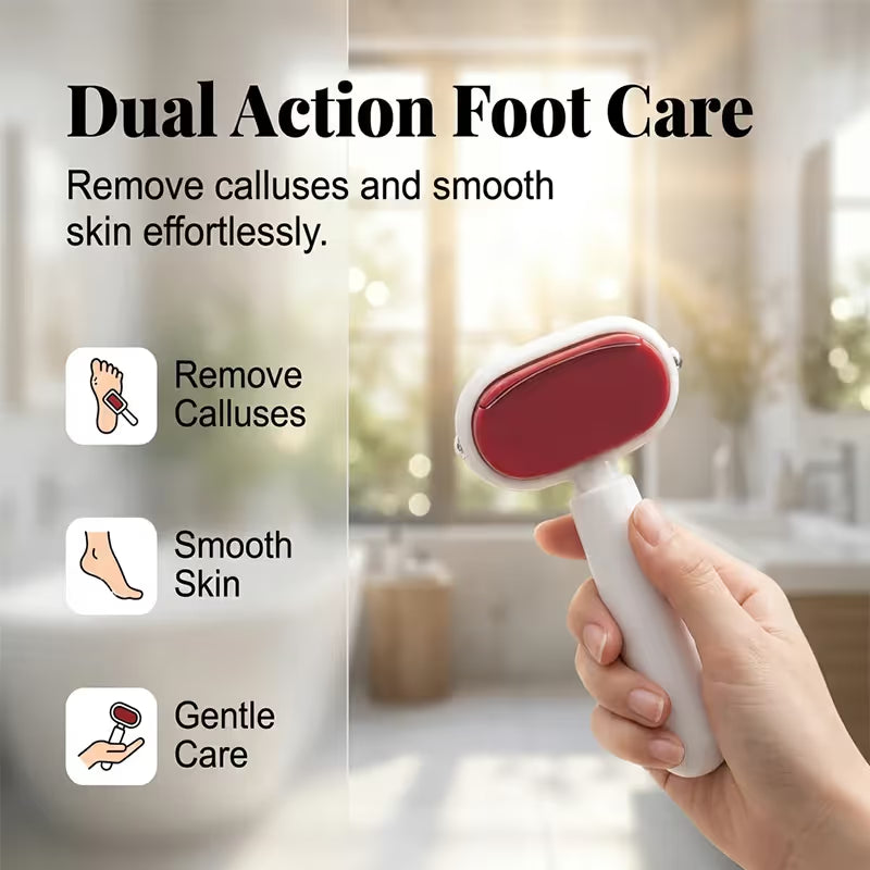 Double-Sided Foot Scraper for Callus Removal - 10