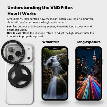 Tervizo™Professional Polarizing Lens — Reduce Glare & Reflections for Stunning Shots
