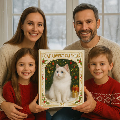 🐱 24 Days of Cats Advent Calendar: Christmas Countdown for Cat Lovers