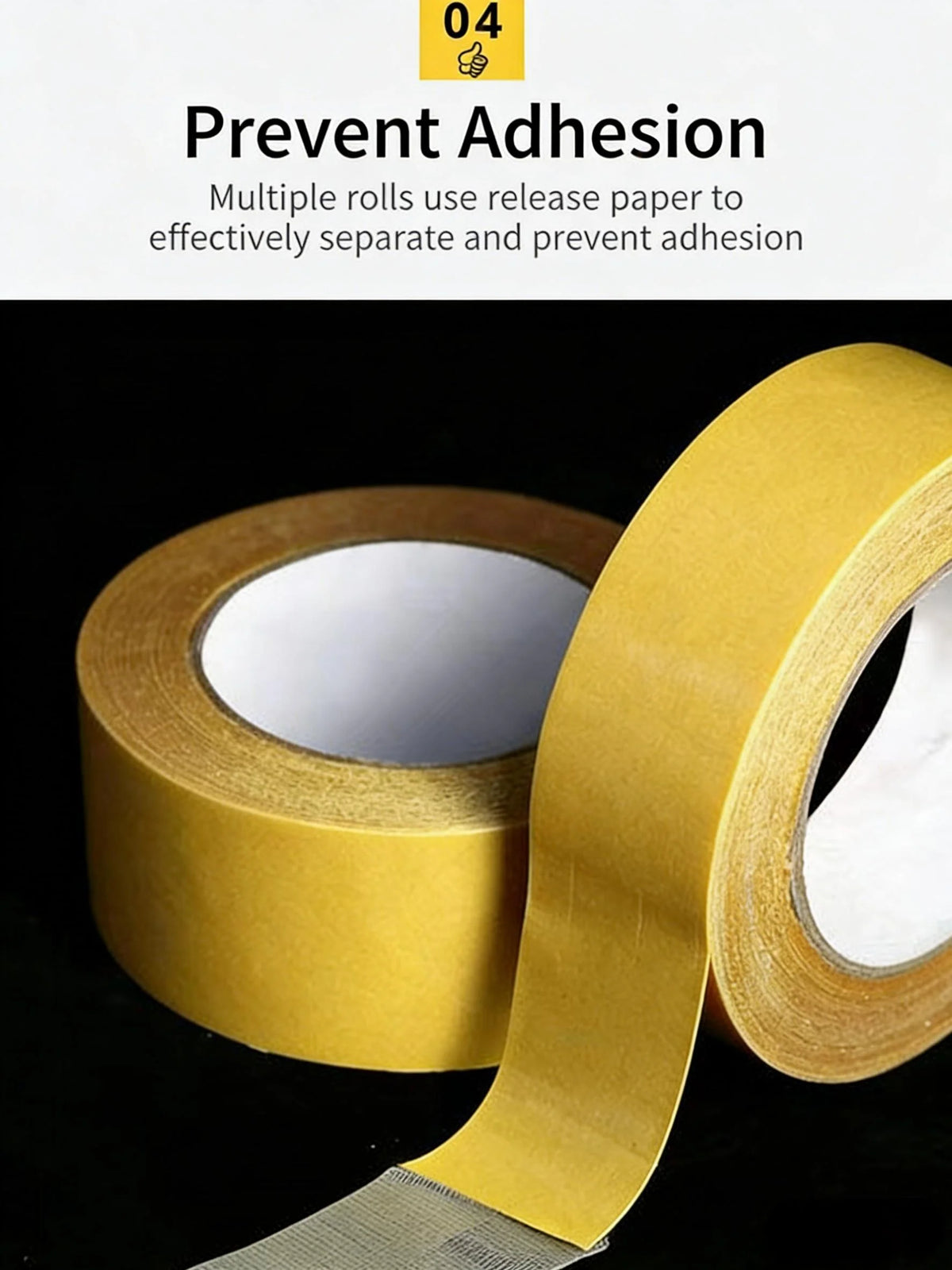 Heavy Duty Double Sided Mesh Tape - Industrial Strength Adhesive (66ft/20m * 2 inch (5cm))