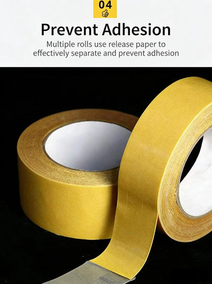 Heavy Duty Double Sided Mesh Tape - Industrial Strength Adhesive (66ft/20m * 2 inch (5cm))