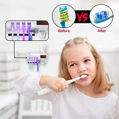 💥BUY 1 GET 1 FREE Today!! Smart UV Sterilizing Toothbrush Holder🦷