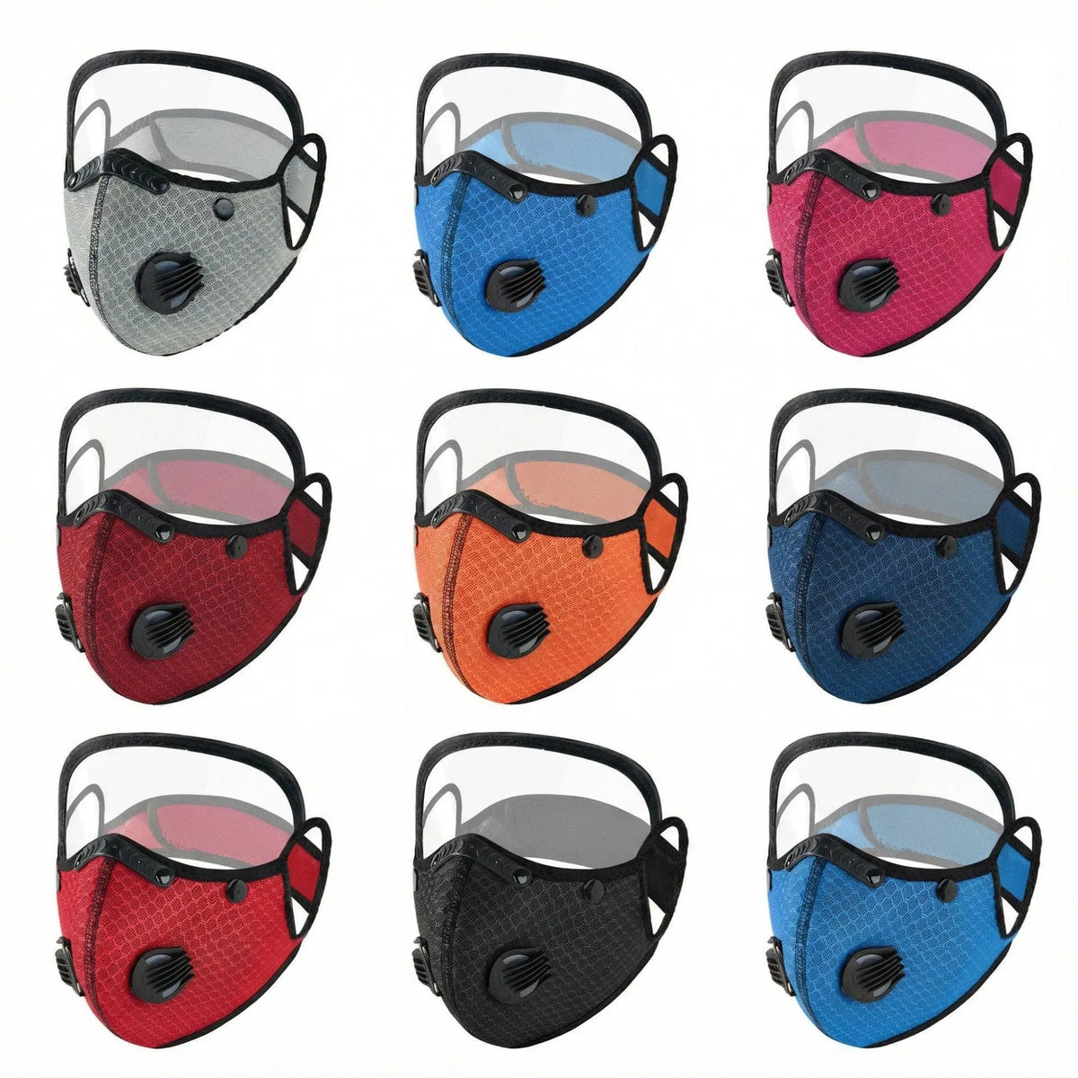 💖Reusable Carbon Dust Mask（6 Replacement Filters Included）
