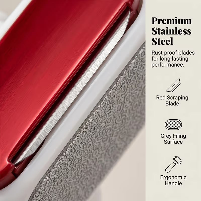 Double-Sided Foot Scraper for Callus Removal - 14