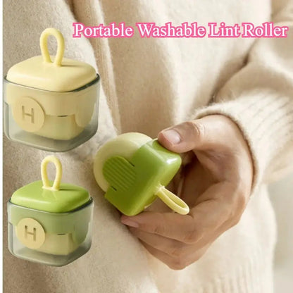 Washable Portable Lint Roller – Reusable Pet Hair Remover