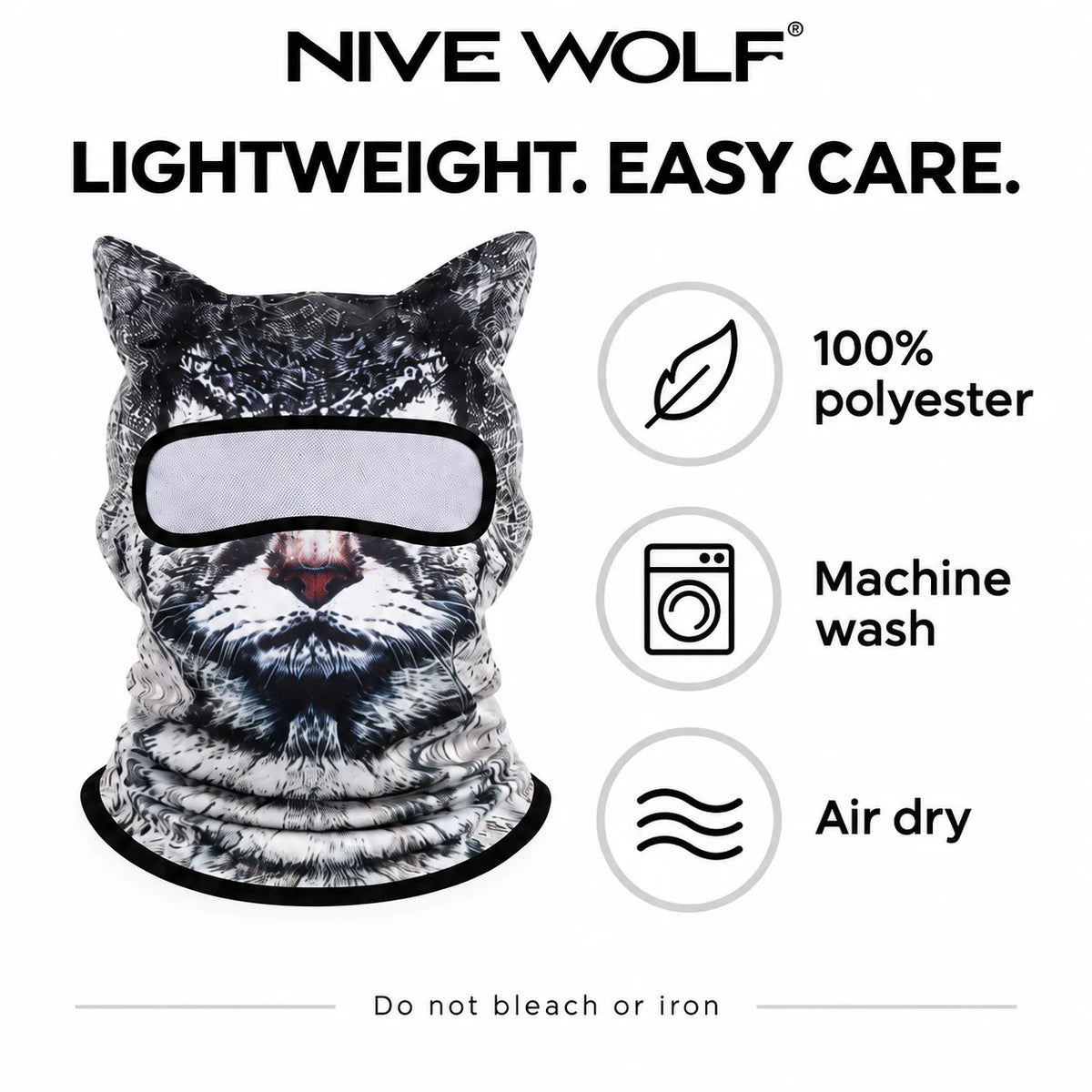 NIVE WOLF Alpine Balaclavas ⛷️