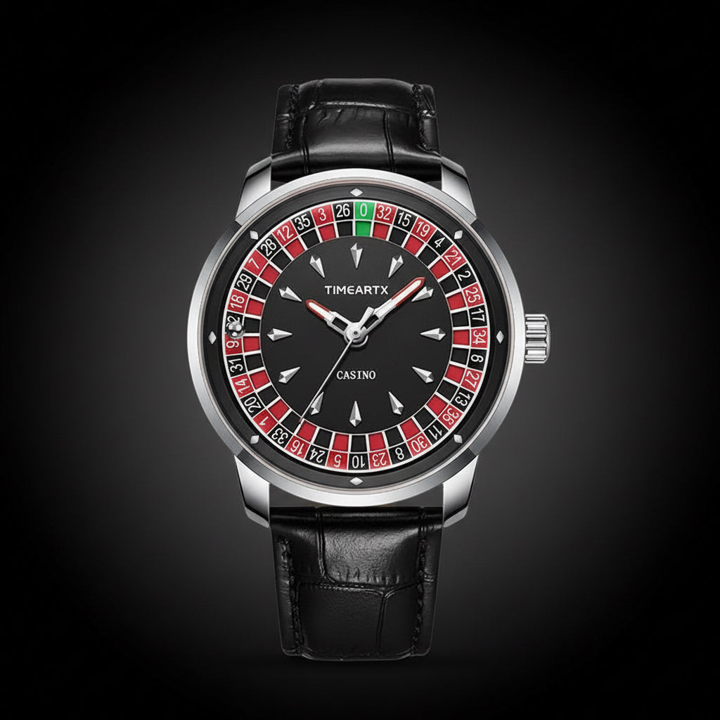 Rotating Decorative Dial Watch for Men – Make A Power Move With This Unique Timepiece