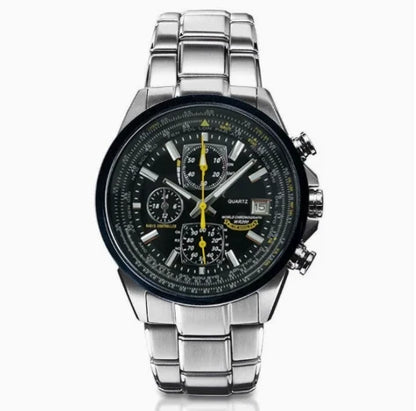 ⌚ Swiss Pilot Watch｜Authentic Swiss‑handcrafted, microscope‑calibrated movement, lifetime‑no‑replace solar movement, professional 20ATM waterproof 💧